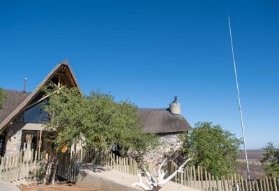 Safarihoek Lodge large luxury suite exterior Etosha Heights Private Game Reserve Namibia