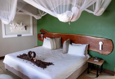 Safarihoek Lodge 5-star luxury suite interior Etosha Heights Game Reserve Namibia