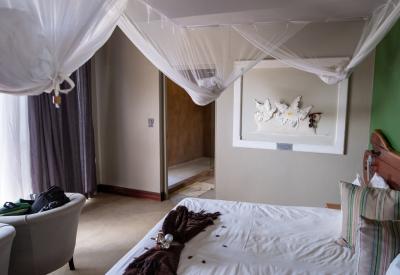 Safarihoek Lodge private suite deck sweeping bushveld views Etosha Heights Namibia