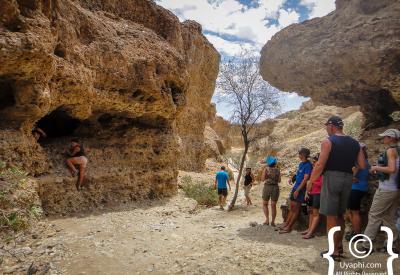 Sesriem Canyon entrance 5 minutes Sossusvlei gate Namib Naukluft Park Namibia photography
