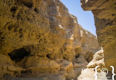 Sesriem Canyon light shadow walls Namib Desert photography Namibia