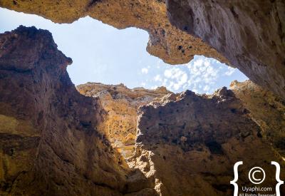 Sesriem Canyon abstract rock texture colour Namib Naukluft Park Namibia photography