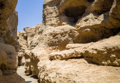 Sesriem Canyon abstract rock texture colour Namib Naukluft Park Namibia photography