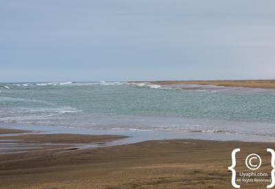 Skeleton Coast Atlantic Ocean sunset Namibia remote wild photography