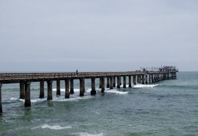 Swakopmund seafood restaurants German cuisine Atlantic Ocean Namibia photography