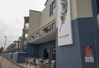 The Delight Swakopmund hotel grounds Swakopmund Namibia beachfront town location