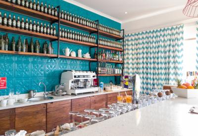 The Delight Swakopmund vibrant modern interior décor Swakopmund Namibia boutique hotel