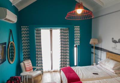 The Delight Swakopmund guest room TV coffee station Swakopmund Namibia boutique hotel