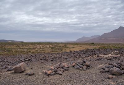 Torra Conservancy vast empty plains horizon most isolated Africa Damaraland Namibia