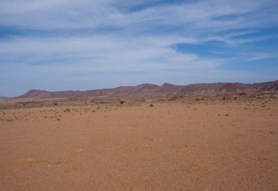 Torra Conservancy rocky mountains dry riverbed Damaraland Namibia remote photography
