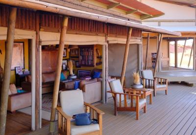 Wolwedans Dune Camp stunning panoramic setting NamibRand Nature Reserve Namib Desert Namibia