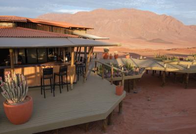 Wolwedans Dunes Lodge private villa family group private guide dining NamibRand Namibia