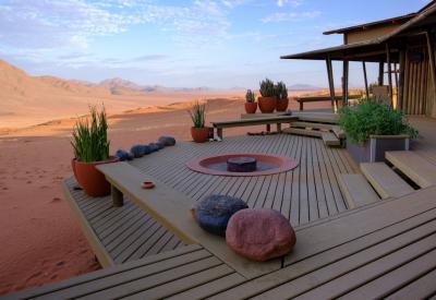 Wolwedans Dunes Lodge NamibRand Nature Reserve ancient dune landscape Namibia