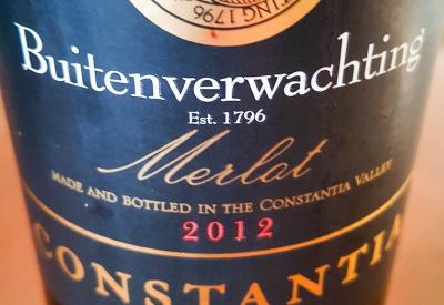 Buitenverwachting Christine red blend Merlot wine tasting Constantia Cape Town