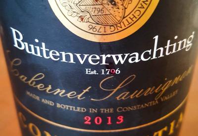 Buitenverwachting Christine red blend Merlot wine tasting Constantia Cape Town