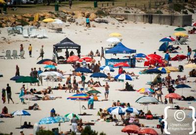Sandy Bay secluded beach Atlantic Ocean Cape Peninsula Cape Town South Africa