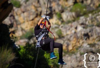 Family-friendly children's zip line adventure Ceres Western Cape South Africa