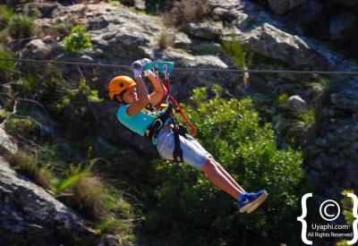 Ceres Zipline Adventure 290m longest slide family adventure near Tulbagh Western Cape
