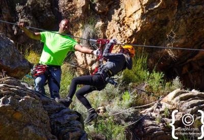 Safety harness and braking system Ceres Zipline Adventure Ceres Western Cape
