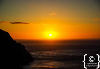 Lookout point on Chapman's Peak Drive Cape Peninsula Cape Town South Africa
