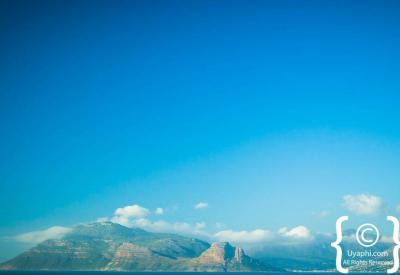 Panoramic Atlantic Ocean views from Chapman's Peak Drive Cape Peninsula Cape Town