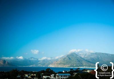 Panoramic Atlantic Ocean views from Chapman's Peak Drive Cape Peninsula Cape Town