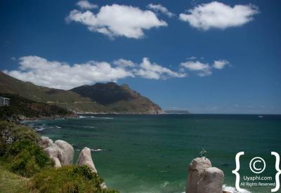 Hout Bay working fishing harbour colourful boats Cape Peninsula Cape Town