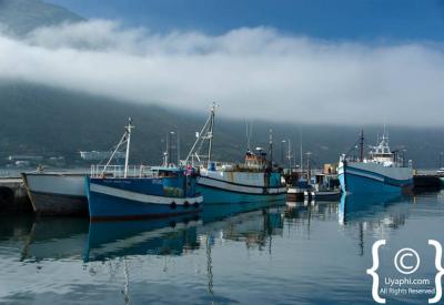 Panoramic Hout Bay valley mountain views Cape Peninsula Cape Town South Africa