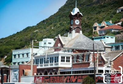 Boyes Drive mountain views over Muizenberg beach False Bay Cape Town