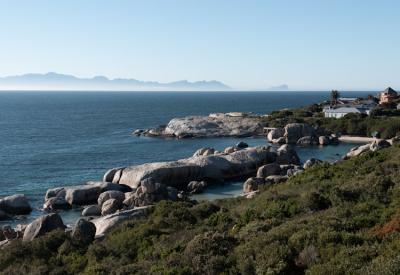 Tintswalo Boulders boutique villa exterior above Boulders Beach Simon's Town Cape Town South Africa