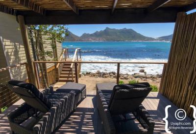 Tintswalo Atlantic lodge Chapman's Peak mountain backdrop Hout Bay Cape Town