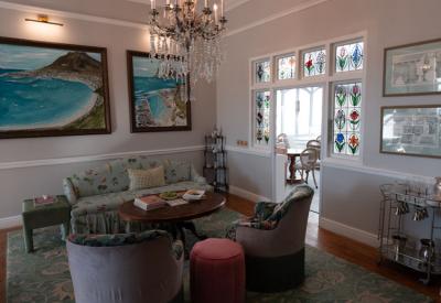 Tintswalo Summer House en-suite bathroom boutique villa Glencairn False Bay Cape Town