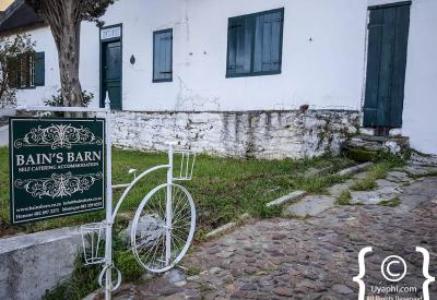 Post-1969 earthquake restored heritage buildings Church Street Tulbagh Western Cape