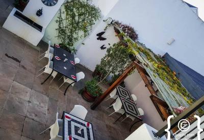 Tulbagh Boutique Hotel small courtyard pool historic building Tulbagh Western Cape