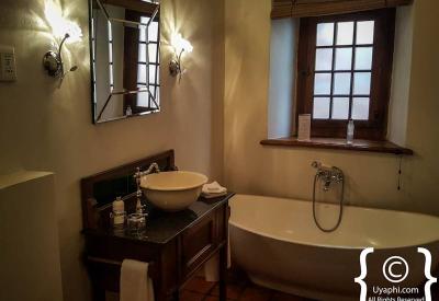 The Tulbagh Boutique Hotel private courtyard garden Tulbagh Cape Winelands Western Cape