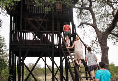 Expert guided walking safari Africa On Foot Klaserie Game Reserve Big Five South Africa