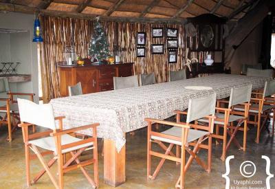 Africa On Foot guest room outdoor shower Klaserie Game Reserve Greater Kruger South Africa