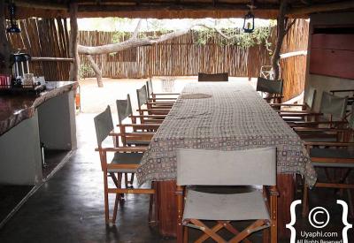 Africa On Foot guest room outdoor shower Klaserie Game Reserve Greater Kruger South Africa