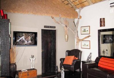 Ezulwini Billy's Lodge main lounge communal area Balule Nature Reserve South Africa