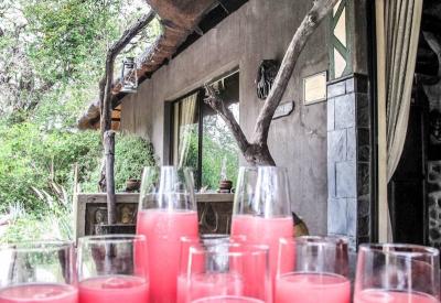 Ezulwini Billy's Lodge built on seasonal riverbed Balule Nature Reserve South Africa