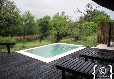 Outdoor boma dining Ezulwini River Lodge Olifants River Balule Nature Reserve South Africa