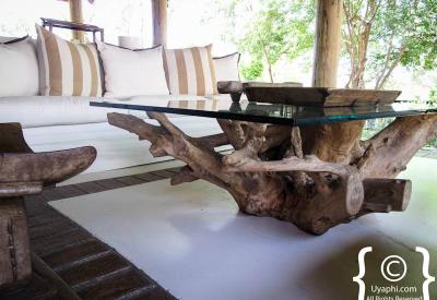 Lion Sands River Lodge oversized bath Sabie River views Sabi Sand South Africa