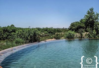 Lion Sands River Lodge views into Kruger National Park Sabie River South Africa