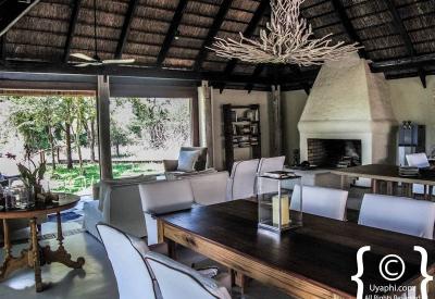 Lion Sands River Lodge superior suite outdoor shower Sabie River Sabi Sand South Africa