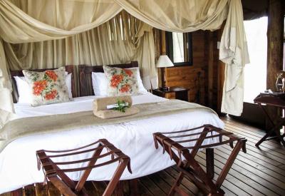 nThambo Tree Camp main lodge bar communal area Klaserie Game Reserve South Africa