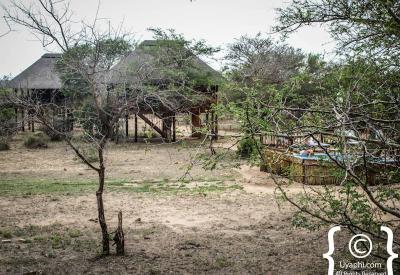 nThambo Tree Camp en-suite bathroom safari chalet Klaserie Game Reserve South Africa