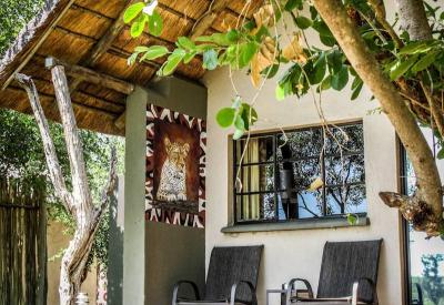 Sand River bushveld scenery Umkumbe Safari Lodge Sabi Sand Game Reserve South Africa