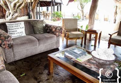 Umkumbe Safari Lodge luxury chalet interior Sabi Sand Game Reserve South Africa