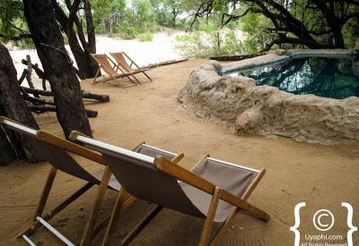 Umlani Bush Camp main lodge communal area Timbavati Game Reserve Greater Kruger South Africa