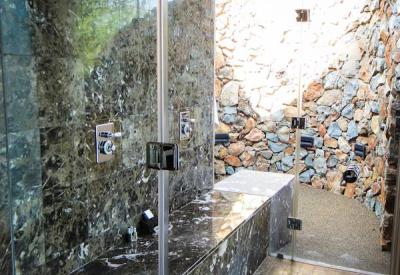 Mateya Safari Lodge gigantic luxury suite interior artwork Madikwe Game Reserve South Africa
